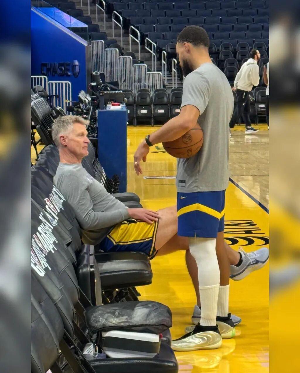 星空体育首页-意想不到！库里穿了这双「阿迪战靴」！